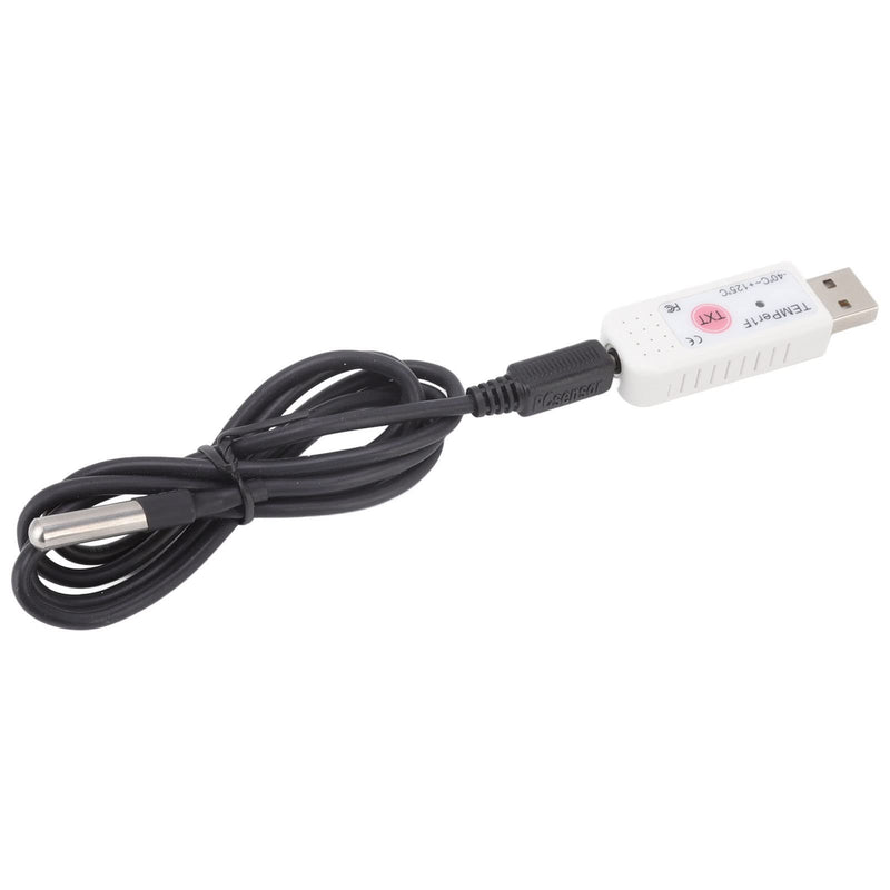 [Australia - AusPower] - TEMPer1F Computer Thermometer, Real Time Temperature Sensor Logger, Ambient Temperature Monitoring Data Recorder,Upper Lower Limit Temperature Alarm,for 