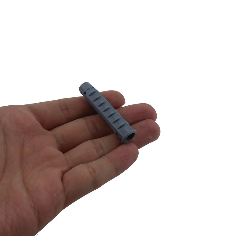 [Australia - AusPower] - Plastic Expansion Bolt RLECS 12PCS 50mm / 2inch Gray ABS Plastic Expansion Pipe Wall Anchors for Concrete Wall or Brick Wall Installation 