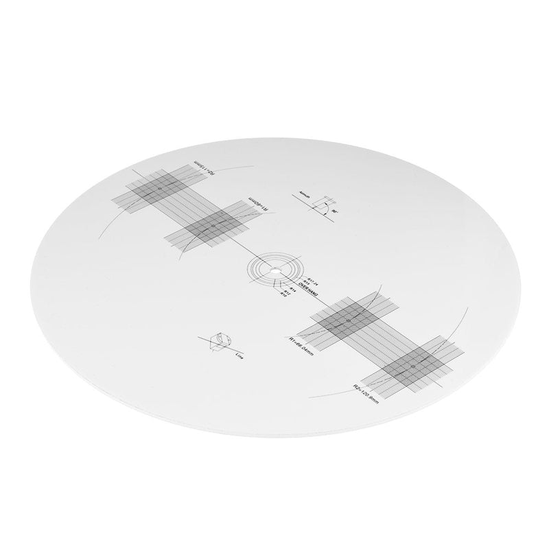 [Australia - AusPower] - Turntable Strobe Disc, Profesional LP Turntables Record Disc Calibration Disc Stroboscope Disc Tests 33/45/78RPM 