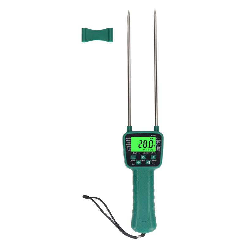 [Australia - AusPower] - KUIDAMOS Hay Moisture Tester Grain Tester Easy to Operate Hay Moisture Meter Wide Application Backlight hay Moisture Tester for Crop Humidity & Moisture Meters 