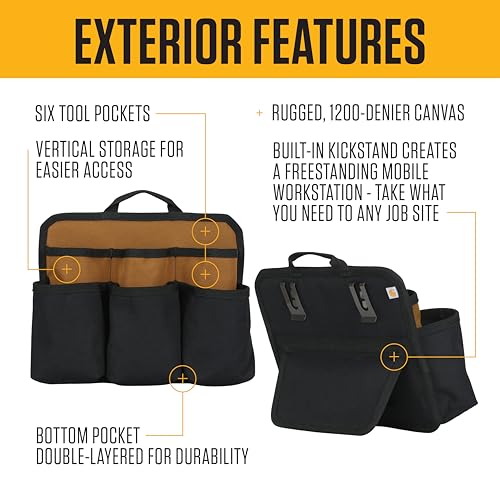 Carhartt Station Tool Pouches, durable organizer compatible with large Station Tool Bags