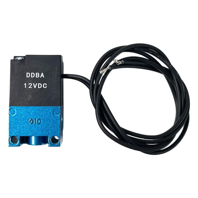 3 Port Boost Control Solenoid Valve, Replacement for MAC Valve 35A-AAA-DDBA-1BA, 12V DC 5.4W High Flow Electronic Boost Controller for Turbocharged Cars & Trucks