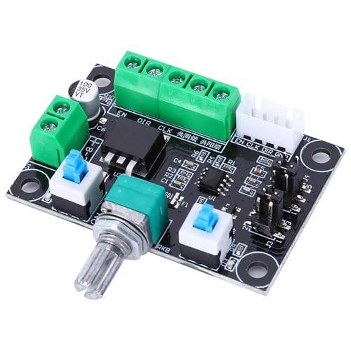 Stepper Motor Drive Controller with Precise Speed Control and Bi-Directional Control, Speed Control Card for Stepper Motors
