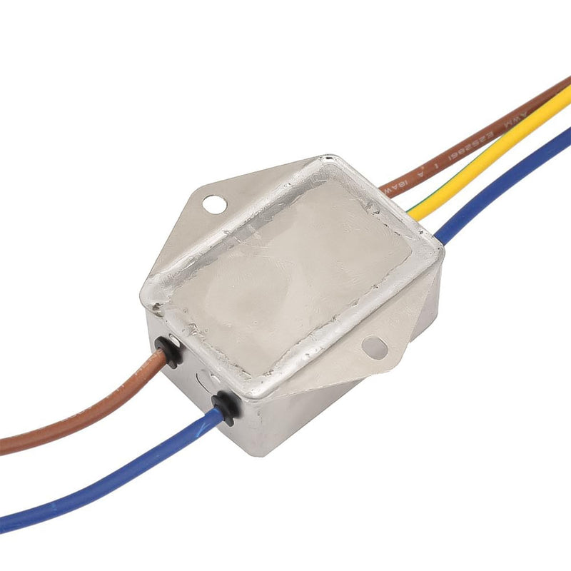 EMI Power Filter 125/250V Electromagnetic Interference Filter CW1B-10A-L (040) Single Phase Filter for Suppression of Impulse Interference