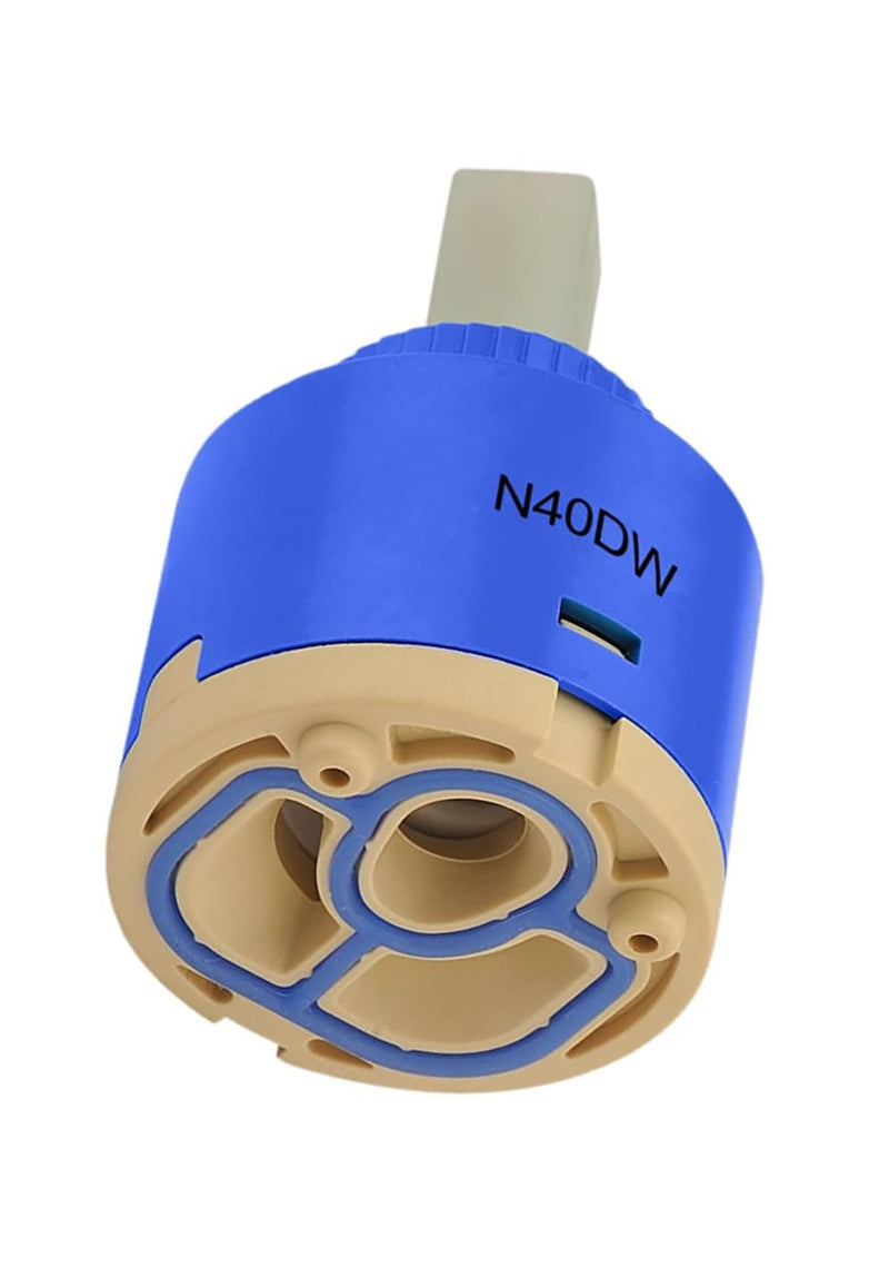40 mm Tap Cartridge Certification Ceramic Cartridge Replacement Cartridge Tap Valves for Kitchen Bathroom Bath Tap Replacement Parts 40 mm cartridge