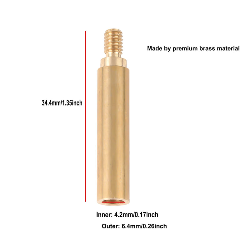 Soldering Tips, Melting Tips with Adapter for Thread Inserts M2-M8, Pack of 7 | Soldering Iron Attachment Compatible with 900M/T18/ST Series, 3D Printer Plastic Pressing Tool (M2 M2.5 M3 M4 M5 M6 M8)