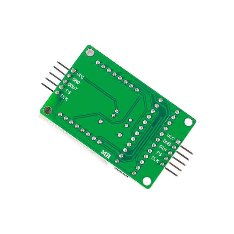 [Australia - AusPower] - MAX7219 Dot Matrix Module 8x8 LED Display Modules for Arduino Raspberry Pi Microcontroller with 5Pin Wires Red (Pack of 4) 