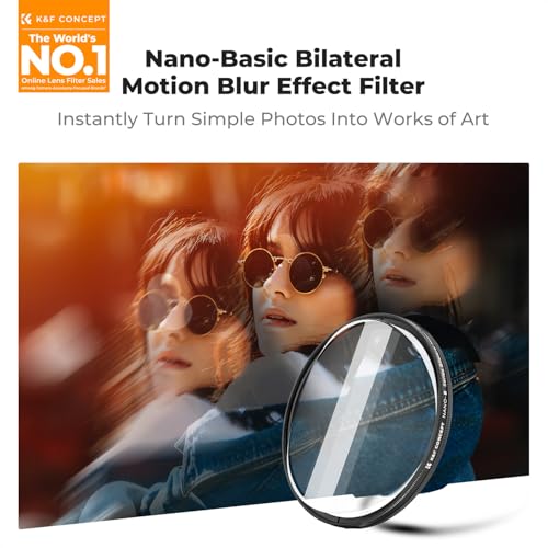 K&F CONCEPT 82mm Bilateral Blur Ghost Motion Filter
