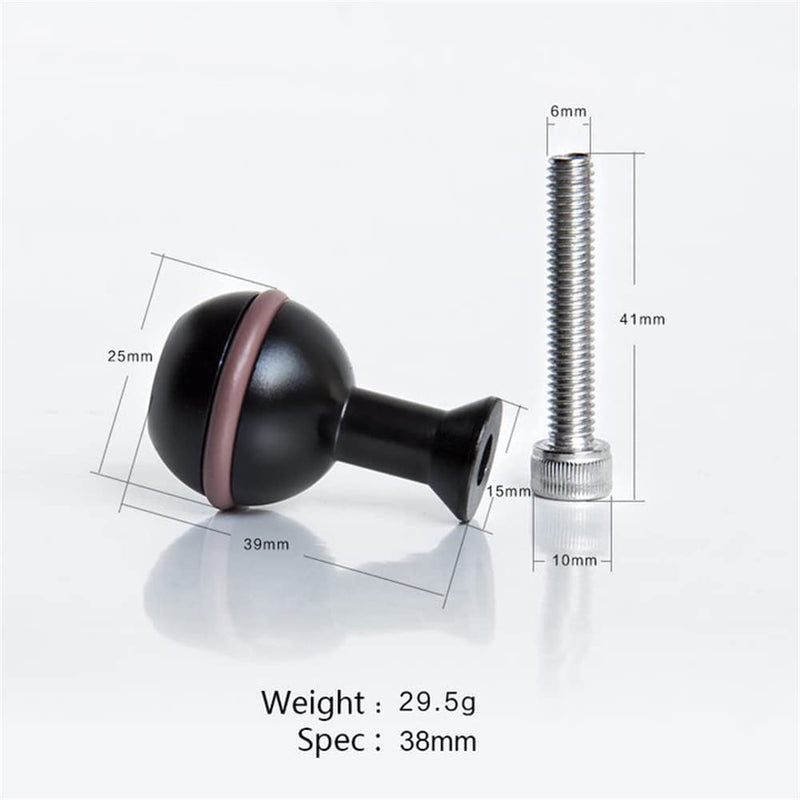 [Australia - AusPower] - NPS1/4 Tread Ball Head for DIVEVOLK Underwater housing 