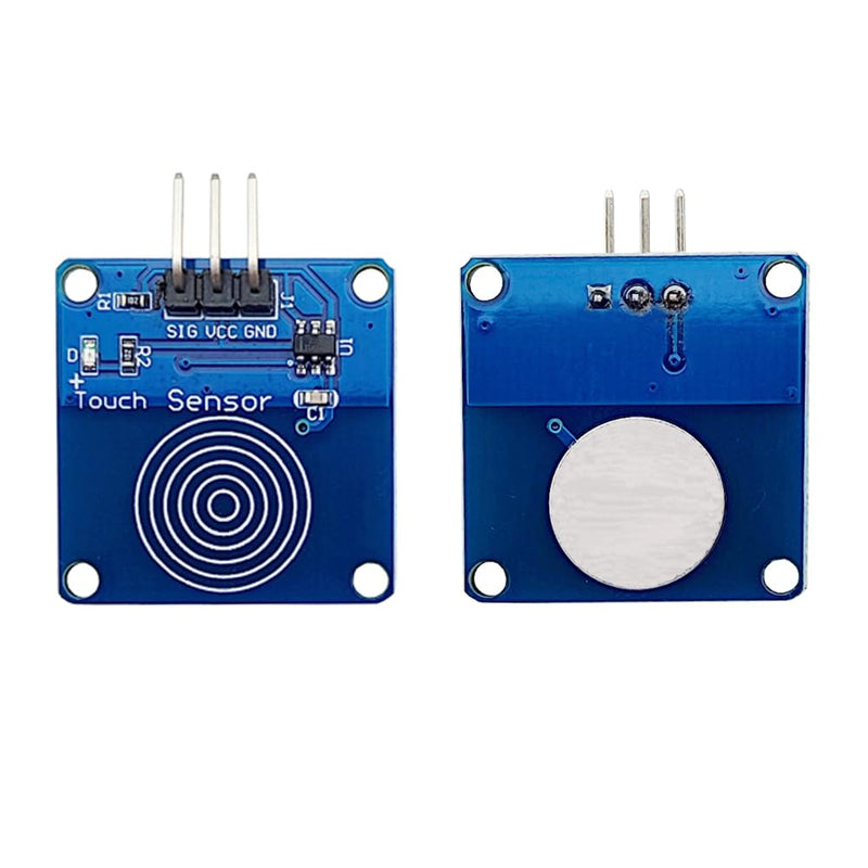 [Australia - AusPower] - TTP223B Digital Touch Sensor 1 Position Capacitive Touch Switch Module DC 2V to 5.5V Compatible Arduino (10 Pack) 