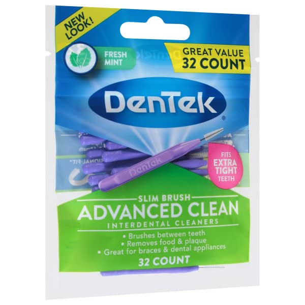 [Australia - AusPower] - DenTek Complete Clean Easy Reach Floss Picks, Advanced Fluoride Coating, Mouthwash Blast Flavor, 75 ct. (Pack of 2) 75 Count (Pack of 2) 