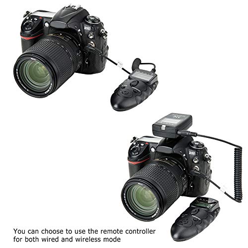 JJC Wireless Intervalometer Timer Remote Shutter for Nikon Z8 Z9 D850 D810 For Nikon MC-30