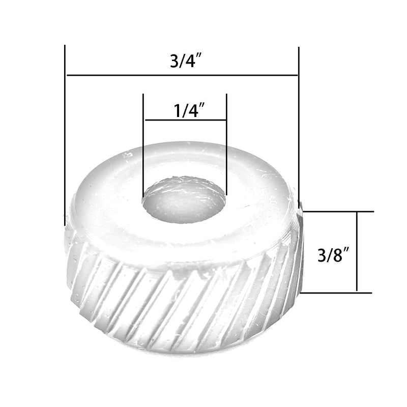 [Australia - AusPower] - HHIP 2220-0014 Diamond Shape-Coarse Knurling Wheel, 3/4" x 3/8" x 1/4" Coarse 