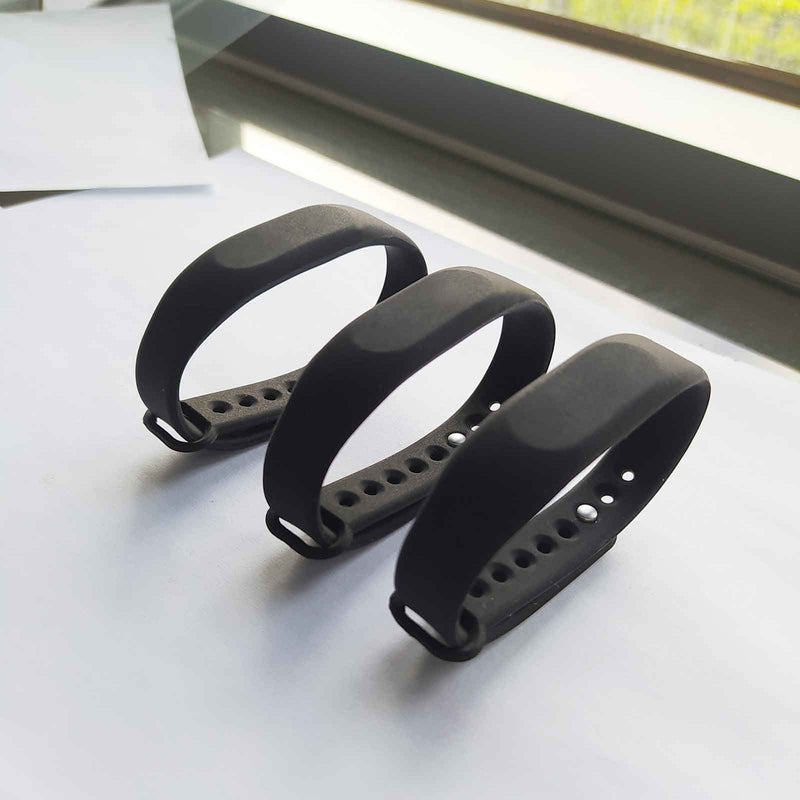 [Australia - AusPower] - IC ISO 14443A RFID Silicone Wristband/Bracelet UID Changeable Sector0 Block0 Rewritable(1PCS UID IC Changeable wristband) 1PCS UID 13.56Mhz Changeable wristband 