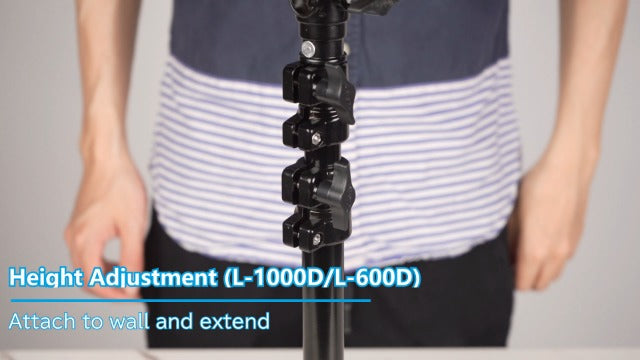 Selens 11" Photo Studio Camera Ceiling Mount, Wall Mount Boom Arm
