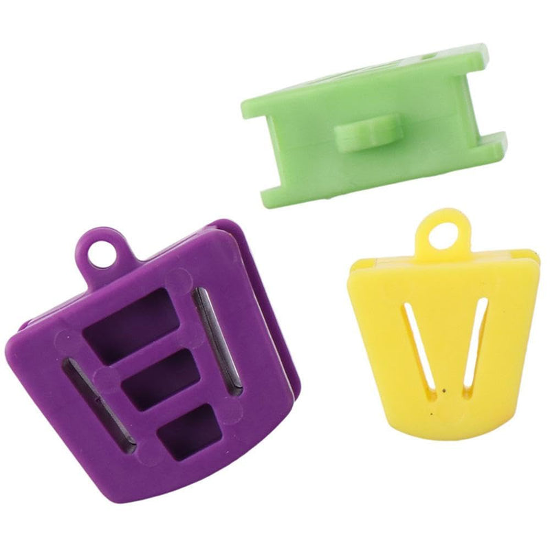 [Australia - AusPower] - 6 Packs Dental Bite Blocks,Dental Oral Silicone Mouth Prop Bite Blocks,Dental Bite Blocks Mouth Props 