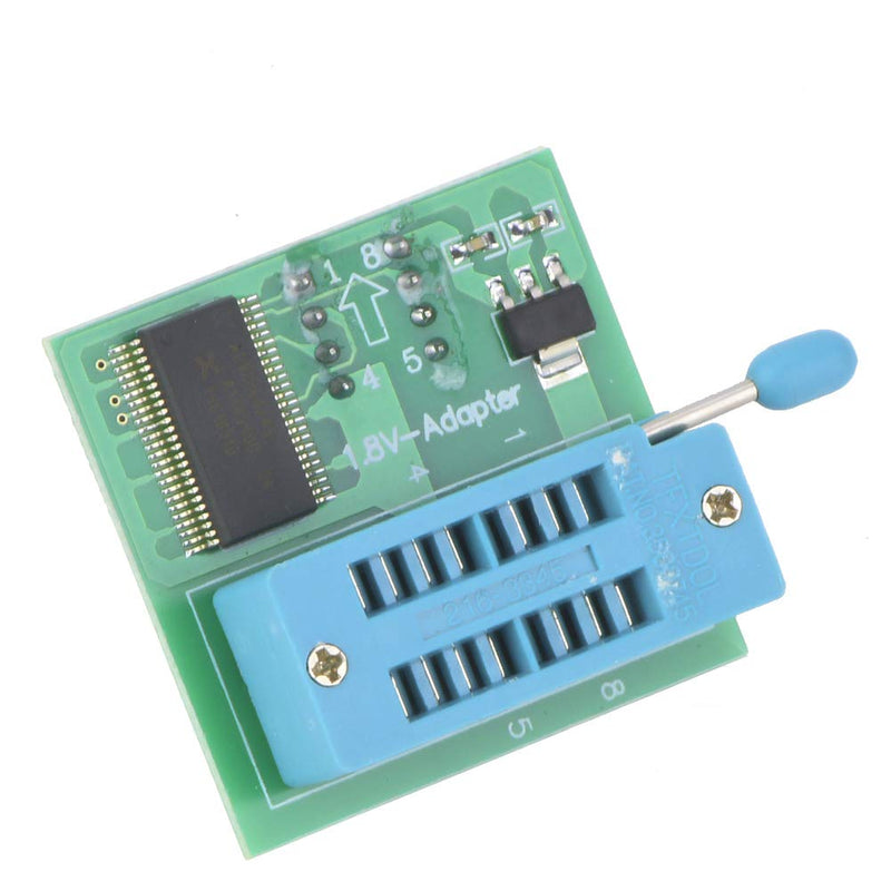 SPI Flash 1.8V Adapter for Phone Motherboard, Flash Programming Module SOP8 DIP8 W25 MX25 CH341 TL866CS Conversion Adapter Programming Module