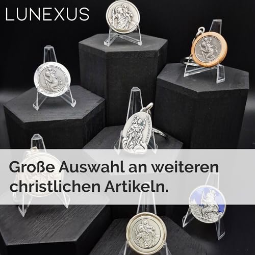 Christopherus Car Magnet Ø3,5cm - Holy Christopher Plaque - Patron Motorist - Medal - Guardian Angel Magnet