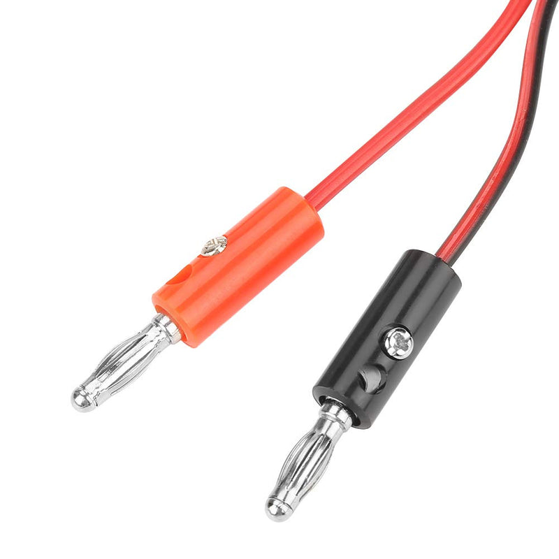 [Australia - AusPower] - Banana Plug to Alligator Clip Test Lead Cable Line Wire Output Cable Line Multimeter Banana Plugs to Clip Test Probe Lead Wire 30V 5A 80cm Test Leads Set for DC Regulated Power Supply 