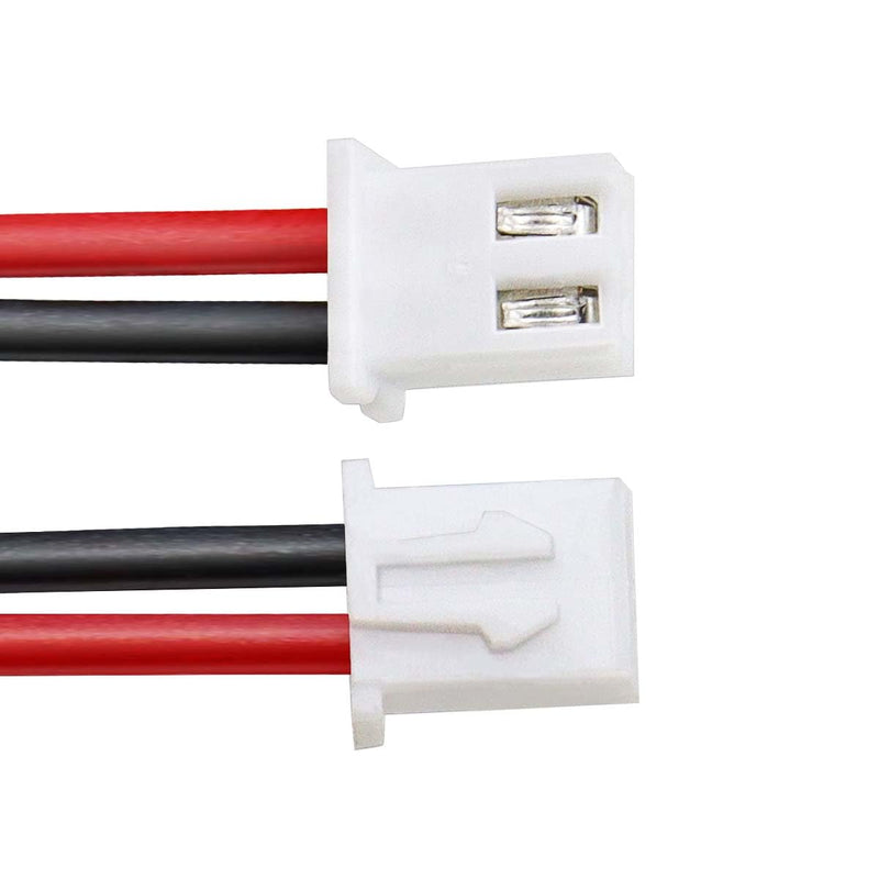 KBT 3.6V 1000mAh AA Size Battery,Ni-CD Battery with 2Pin JST PH 2.54 Connector,Replacement for Lithonia Unitech 0253799 ANIC1566 ELBB001 AA900MAH Emergency/Exit Light/Fire Exit Sign(6-Pack) 3.6V-PH2.54-02-6Pcs