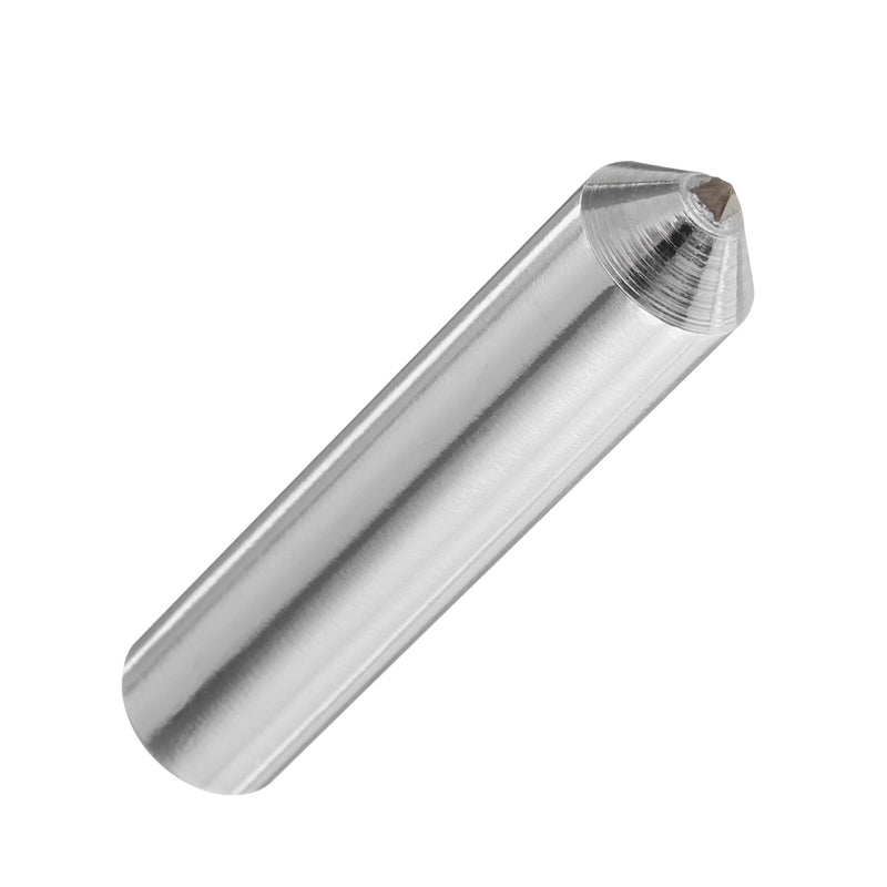 [Australia - AusPower] - uxcell 2pcs Diamond Dressers, 10mm x 45mm (13/32" x 1-3/4") Single Tapered Point Grinding Wheel Round Pen Welded Diamond Dressing Tools, Silver Tone 