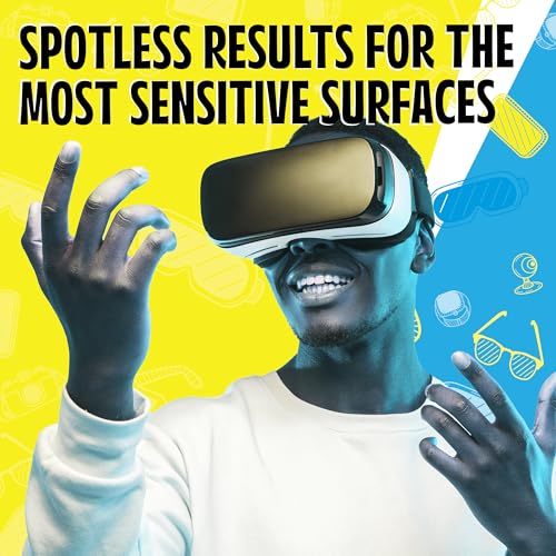 See Lion Premium Lens Cleaner Kit | Safe for Glasses, Camera Lenses, Screens, and Optics - Streak-Free Formula with Microfiber Cloth | 30ml / 1oz Travel Size