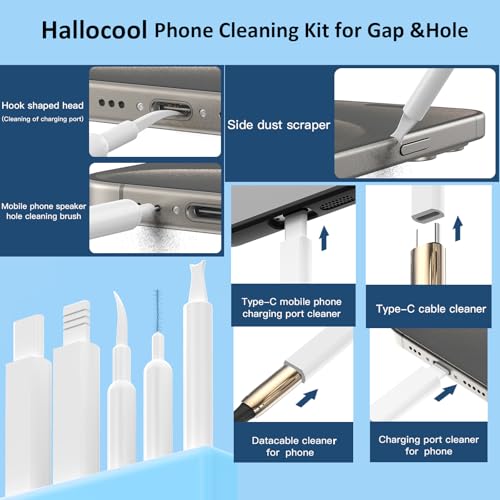 Electronics Cleaning Kit 32 in 1 Multi-Functional Keyboard Cleaning Kit White