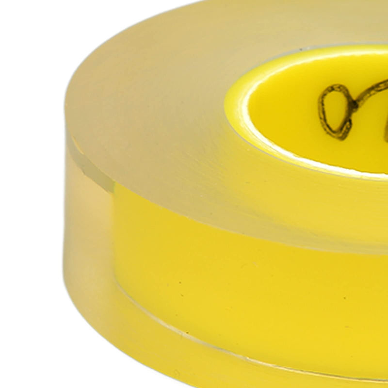 Brrnoo 20mm Watch Protective Film Tape, Anti Static, Transparent PVC, Prevent Scratches, Easy Removal, Yellow, 20 x 18mm