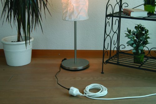 UNITEC Schuko Extension H05VV-F 3G 1.5 mm² 5 m White