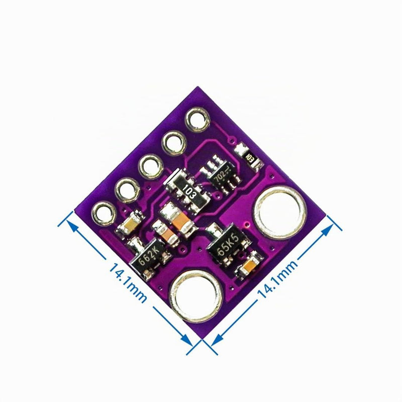 Hailege MAX30102 Low Power Heart Rate Click Sensor Breakout Board Module for Arduino Pulse Oximetry Solution SpO2 Replace MAX30100