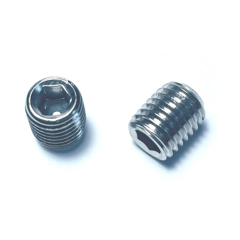 [Australia - AusPower] - 34pcs Set Screws 5/16-24 x 5/16" inch 304 Stainless Steel Allen Head Hex Hexagon Socket Set Screws with Allen Wrench,Set Grub Screws Hex Allen Head Socket Set Screws.(5/16" Length) 