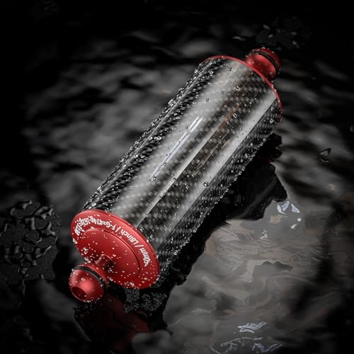 Carbon Fiber Underwater Float Arm with Dual Ball Mounts for Photography and Video, Compatible with Diving Trays, Video Lights, Strobes (red, 60mm8') 60mm8' red