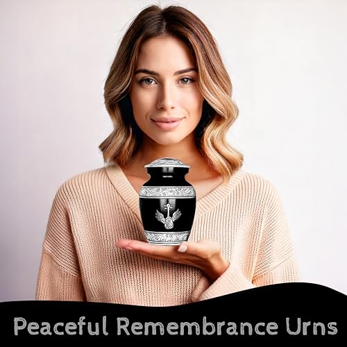 Small Urns for Human Ashes Keepsake - Urn for Ashes for Women, Urns for Human Ashes Adult Man, Mini Urn Small Keepsake