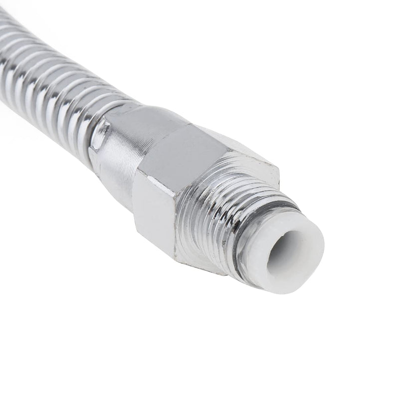 [Australia - AusPower] - Metal Flexible Water Oil Cooling Tube with Round Head Nozzle for CNC Machine/Milling/Lathe (400MM, 1/4 Inch) 400MM 