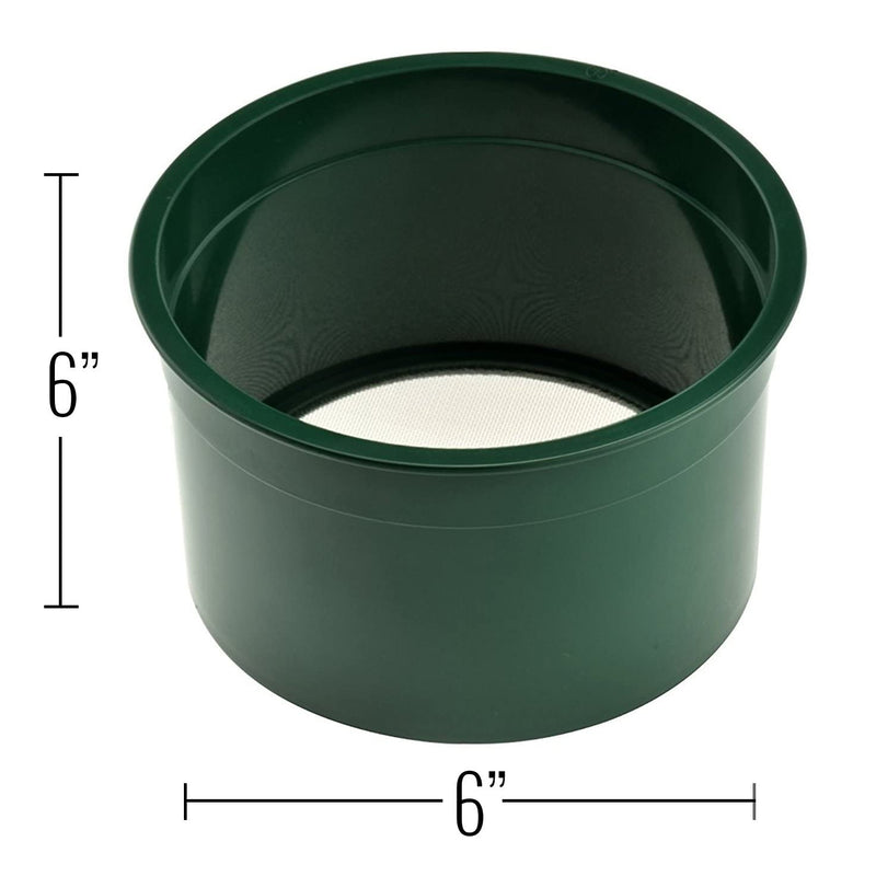 ASR Outdoor 6pc Gold Panning Mineral Sifting Prospect Pan Classifier Sieve Set (6) Piece Set