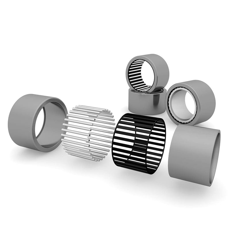 [Australia - AusPower] - uxcell SCE1212 Needle Roller Bearings, Drawn Cup Open End, 3/4-inch Bore 1-inch OD 3/4-inch Width 15300N Static Load 22100N Dynamic Load 5pcs 3/4x1x3/4" 