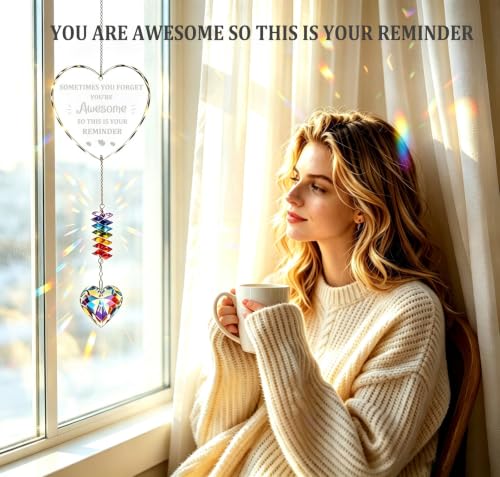 Awesome Reminder Crystal Suncatcher Window Hanging Decor Awesome Gift