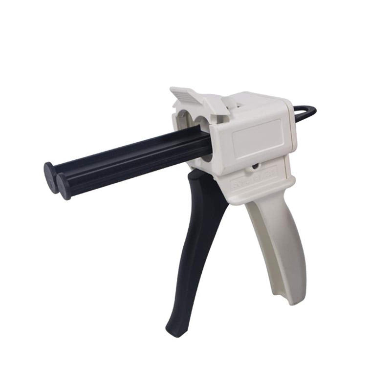 [Australia - AusPower] - SDent® Dental Two Components Manual Silicone Glue Gun Dental Silicon Injection Dispenser Gun Dental Silicone Impression Material Light Body Dispenser Gun for 50ml 1:1/2:1 type3 