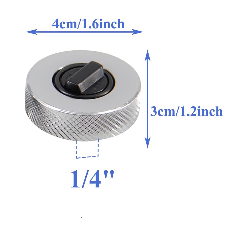 [Australia - AusPower] - 1/4" Drive Reversible Thumbwheel Ratchet Wrench, Palm Ratchet Wrench, Finger Ratchet 1/4" 