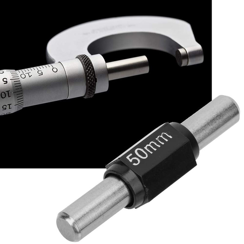 External Micrometer Standard Calibration Block; Universal Stainless Steel Calibration Rod (25/50/75/100 mm) for Checking the External Micrometer Accuracy and Calibration of Measuring Tools