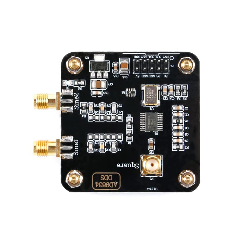 [Australia - AusPower] - AD9834 DDS High-speed Signal Generator Module Sine Wave Triangular Wave Signal Generator DDS Sweep Source DC-5V 75MHz 