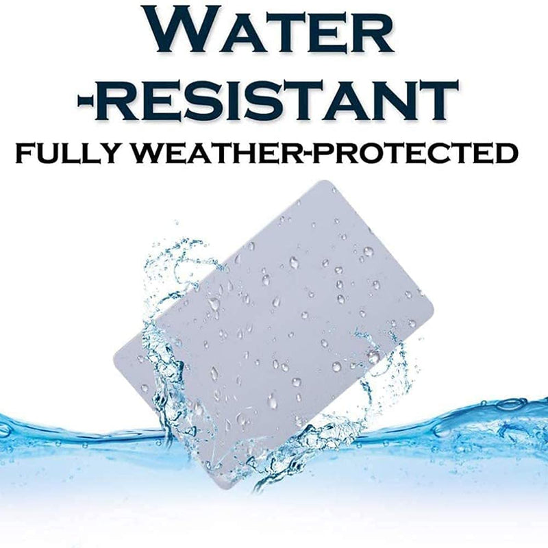 [Australia - AusPower] - 10 Pack SLE 4442 Chip Cards, Blank Smart Intelligent Card Contact IC Card, ISO 7816 Contact Smart Card, Contact Chip PVC Card for Hotel Key Card/Access Control System 10 pcs 