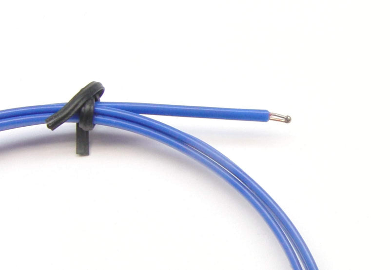 [Australia - AusPower] - Blue T-Type Thermocouple AWG 24 Wire Sensor Probe with PFA Insulation 500 °F or 260 °C - 3 ft 