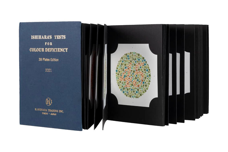 [Australia - AusPower] - Kanehara Ishihara Test Chart Books, for Color Deficiency-38 Plate (Complete Edition) Book 
