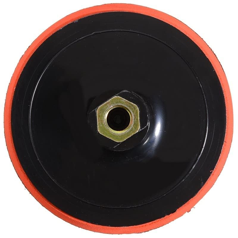 [Australia - AusPower] - Sanding disc for angle grinders with Velcro fastener - 100 mm/115 mm/125 mm/150 mm/180 mm - centre connection 45 mm with support nut 12 mm (100 mm, plastic) 