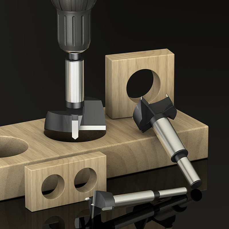 [Australia - AusPower] - Tungsten Steel Forstner Drill Bit, 60 mm, ASNOMY Forstner Drill Bit, Wood Drill, Spade Bit for Wood and Hardwood 60mm 