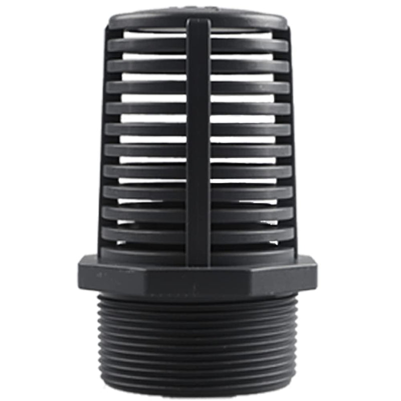 TOMEX 2 Inch Threaded Suction/Overflow Strainer, Screen Strainer 2 Inch (2 Pack) 2"