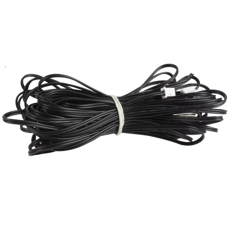[Australia - AusPower] - 5 Pcs NTC 10K 3950 Temperature Probe, -25 to 125 Degree Celsius Temperature Sensor Probe Stainless Steel Housing Thermistor Temp Sensor - 3 Meters /9.8 Ft Cable Length 