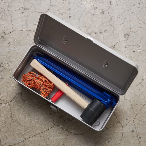 TRUSCO T-320SV Trunk Tool Box, 133.0 x 5.4 x 3.8 x 3.8 inches (333 x 137 x 96.5 cm), Silver M Single Item