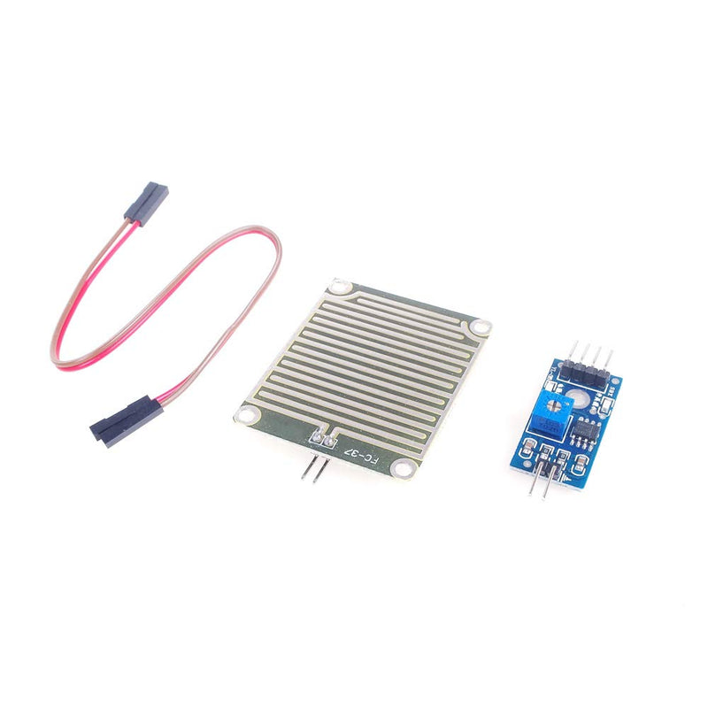 [Australia - AusPower] - ANGEEK Rain Sensor Raindrop Rain Sensor Module for Arduino Raspberry PI Pack of 3 